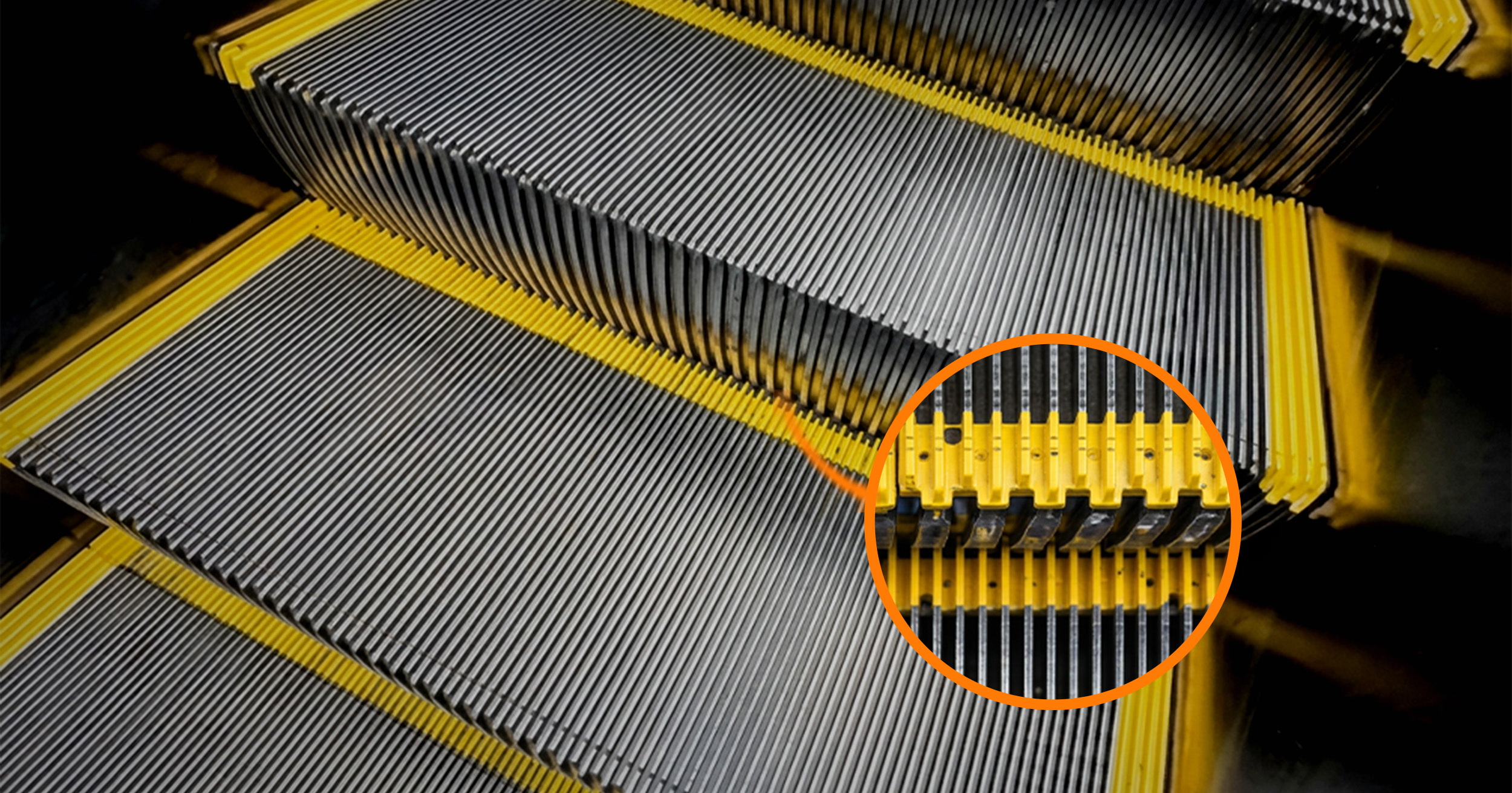 Why Do Escalator Steps Have Grooves ?